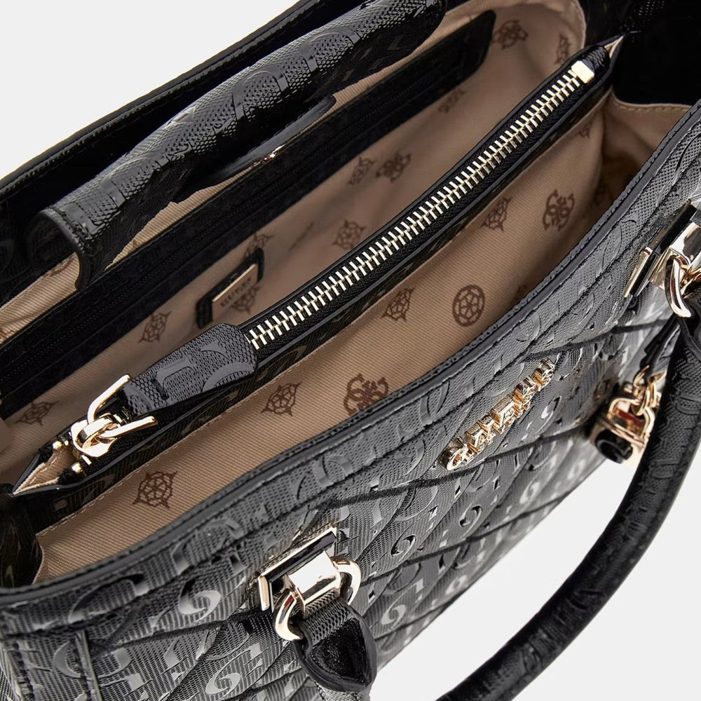 
                      
                        Geanta Dama GUESS de mana cu accesorii aurii DE MANA GUESS   
                      
                    