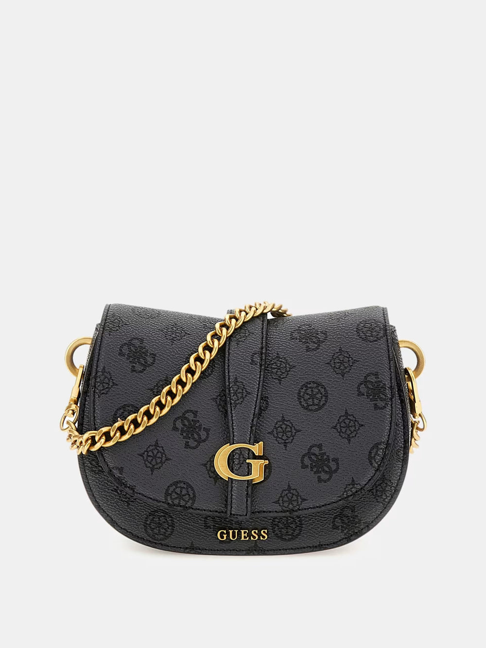 Geanta GUESS de umar cu bareta subtire detasabila GENTI GUESS Negru ONE 190231842262