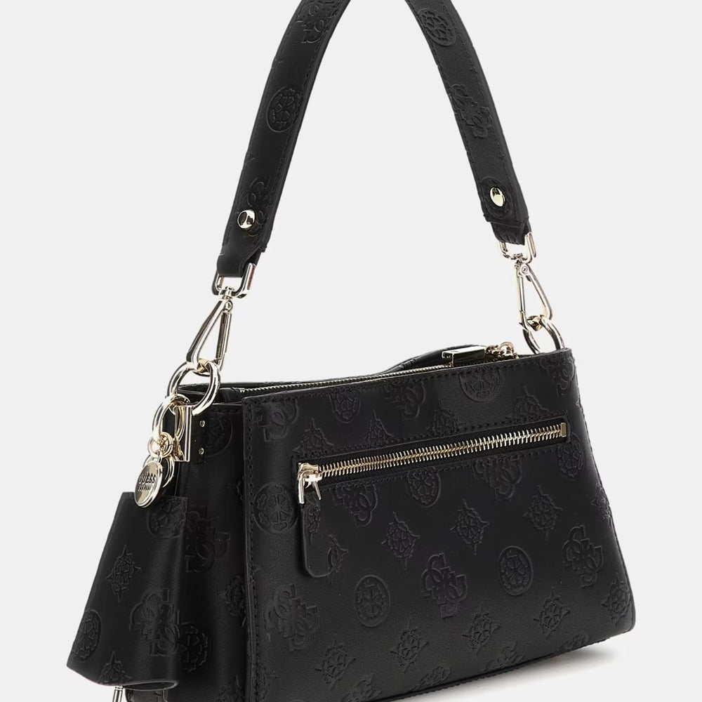 
                      
                        Geanta GUESS Dama De Umar Cu Logo Imprimat Si Breloc Accesorizat GENTI GUESS   
                      
                    
