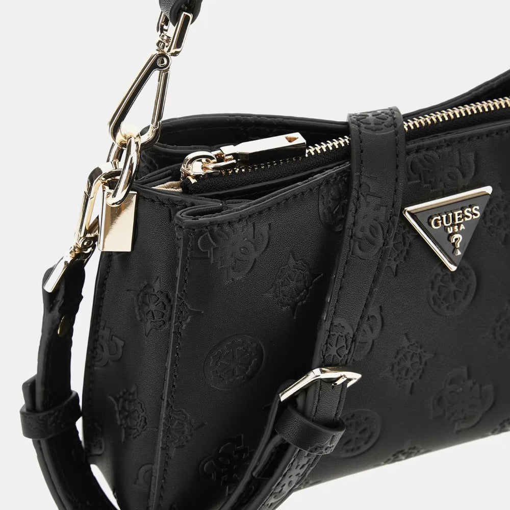 
                      
                        Geanta GUESS Dama De Umar Cu Logo Imprimat Si Breloc Accesorizat GENTI GUESS   
                      
                    