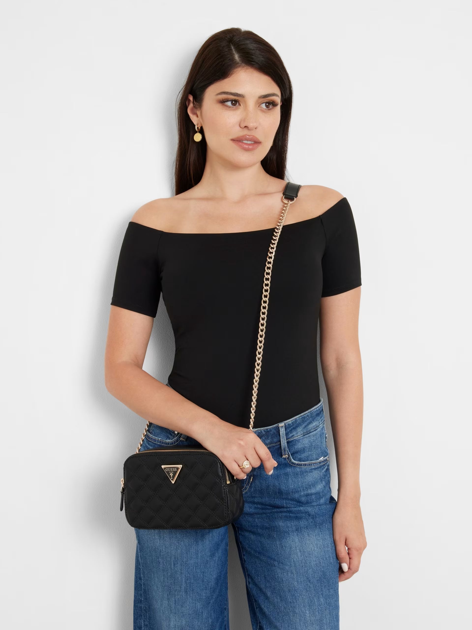 Geanta GUESS de dama crossbody GENTI GUESS   