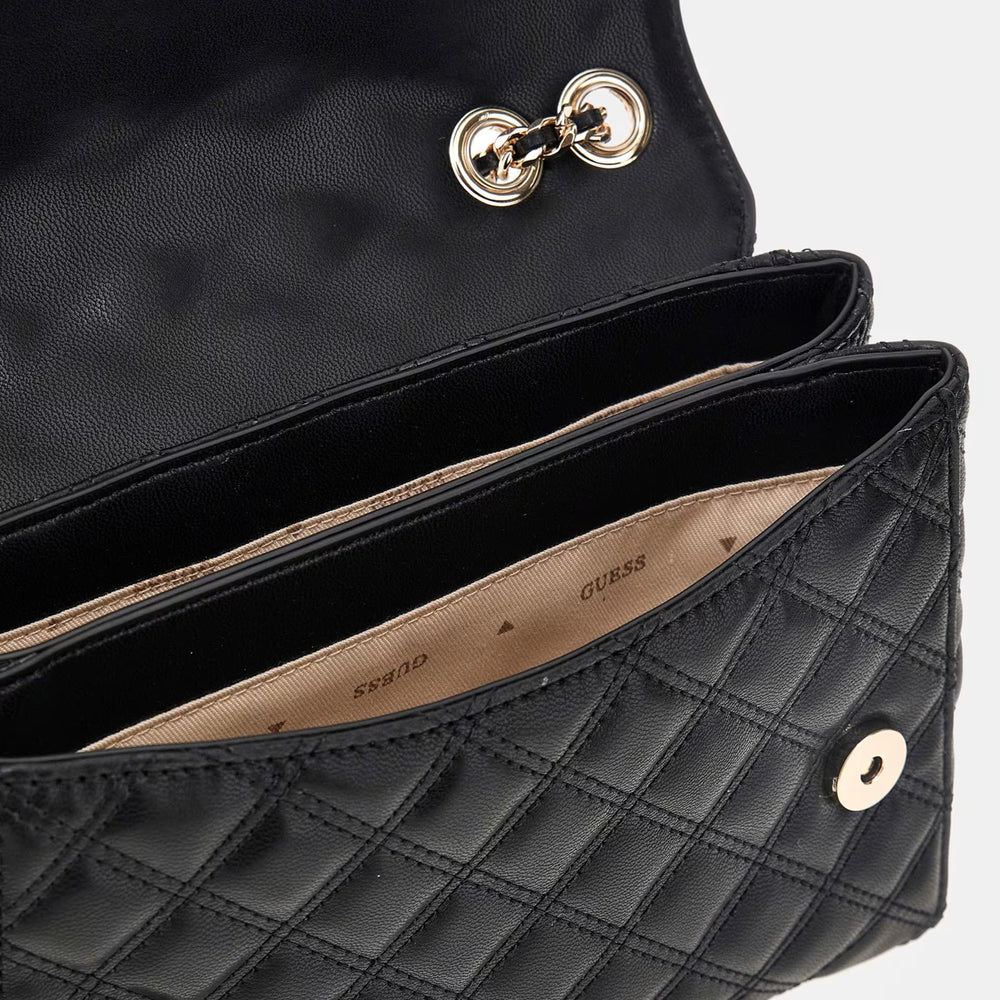 
                      
                        Geanta GUESS de dama cu aplicatie logo metalica GENTI GUESS   
                      
                    