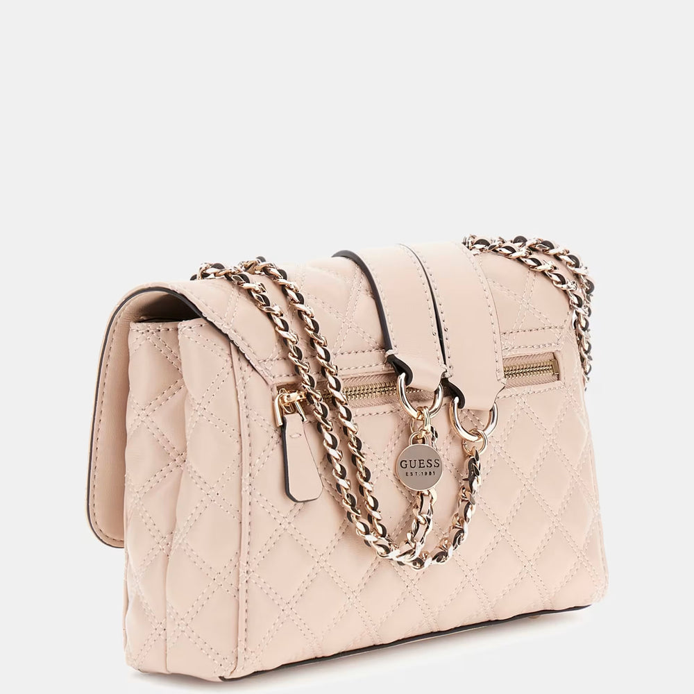 
                      
                        Geanta GUESS de dama cu aplicatie logo metalica GENTI GUESS   
                      
                    