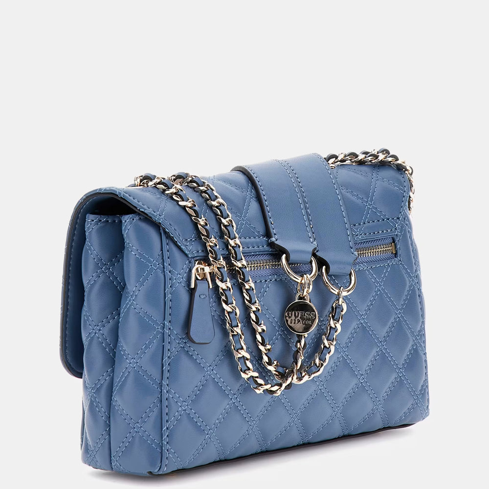 
                      
                        Geanta GUESS de dama cu aplicatie logo metalica GENTI GUESS   
                      
                    