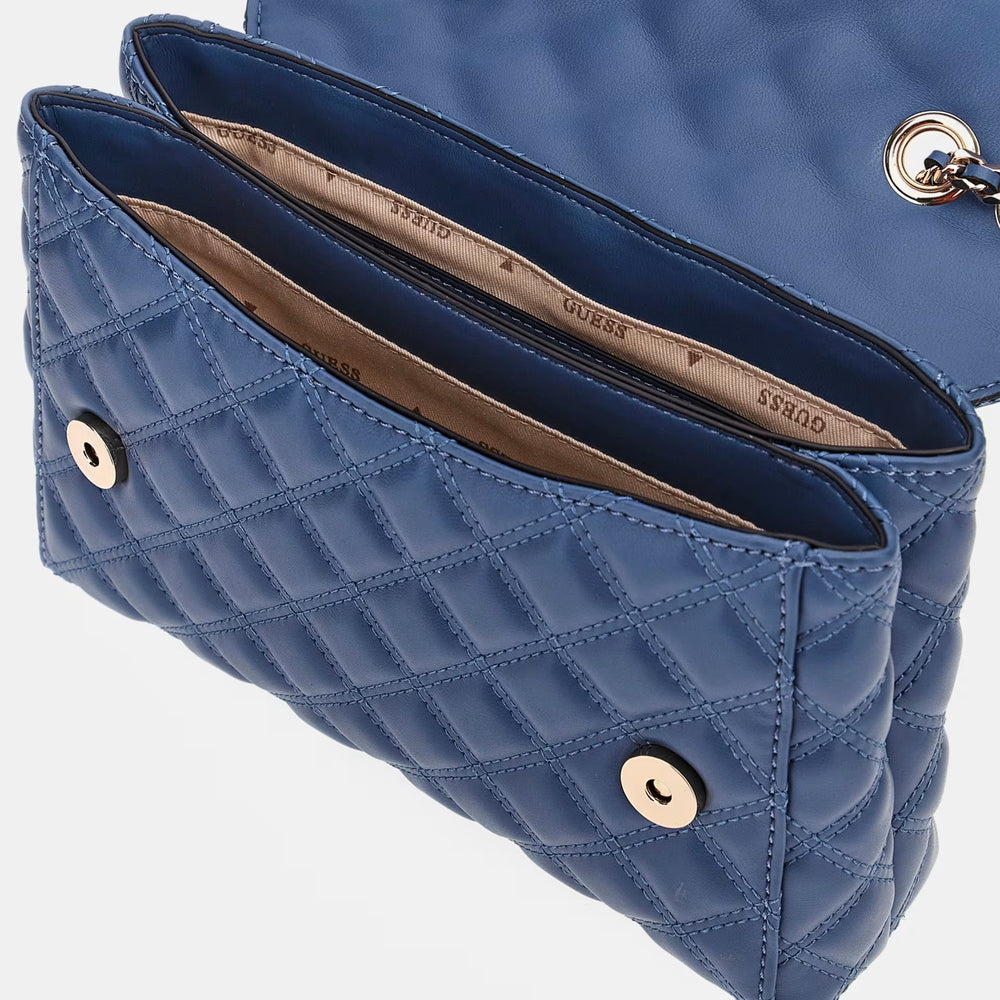 
                      
                        Geanta GUESS de dama cu aplicatie logo metalica GENTI GUESS   
                      
                    
