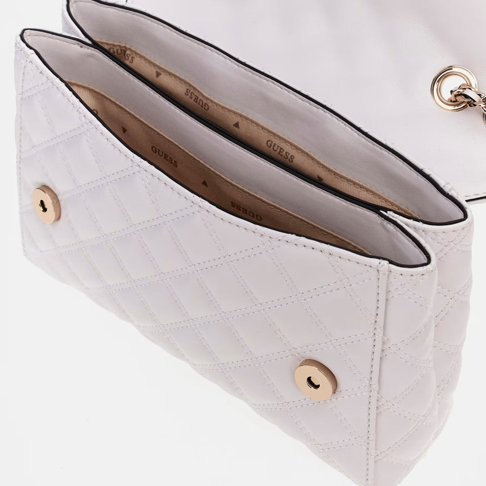
                      
                        Geanta GUESS de dama cu aplicatie logo metalica GENTI GUESS   
                      
                    