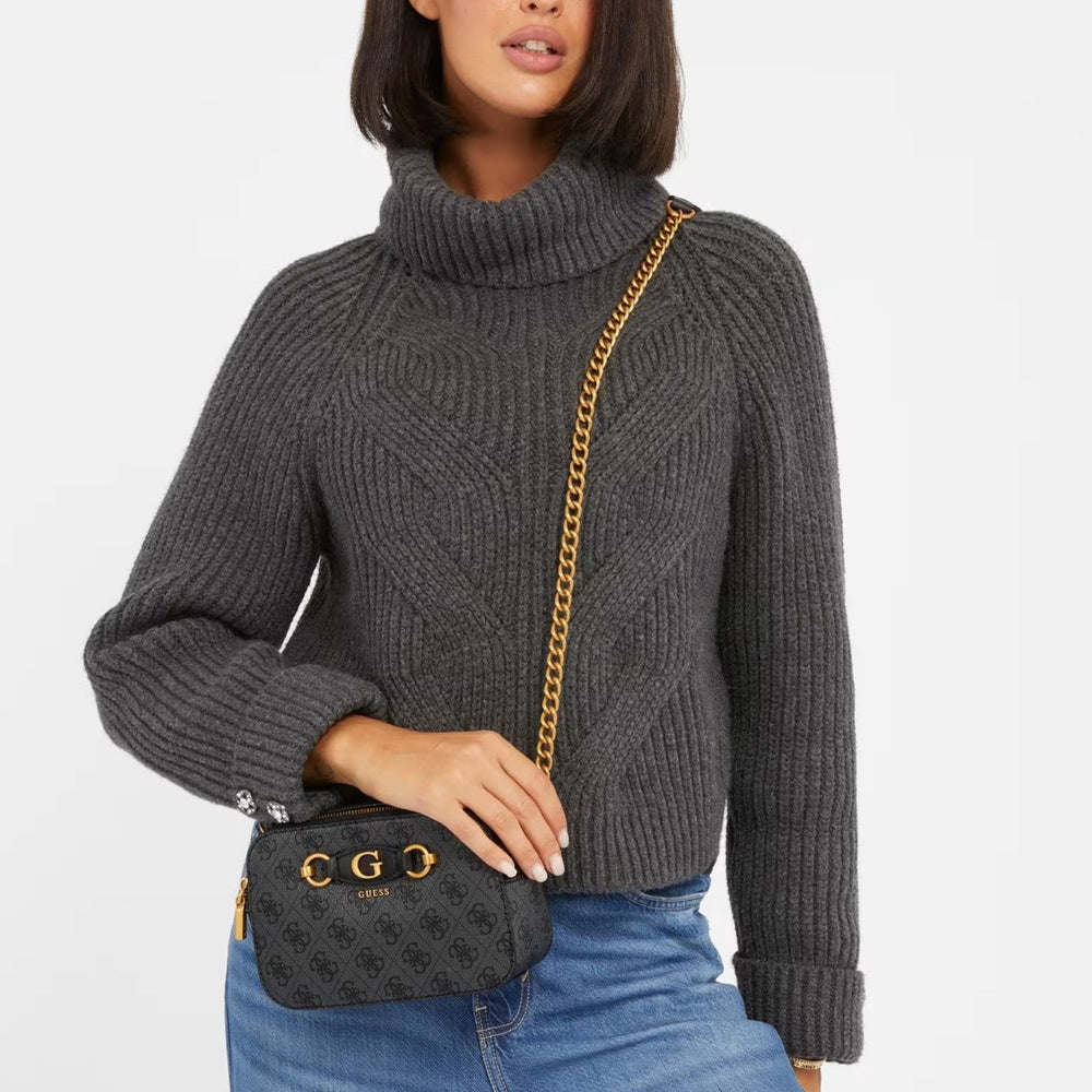 
                      
                        Geanta GUESS crossbody cu print logo GENTI GUESS   
                      
                    
