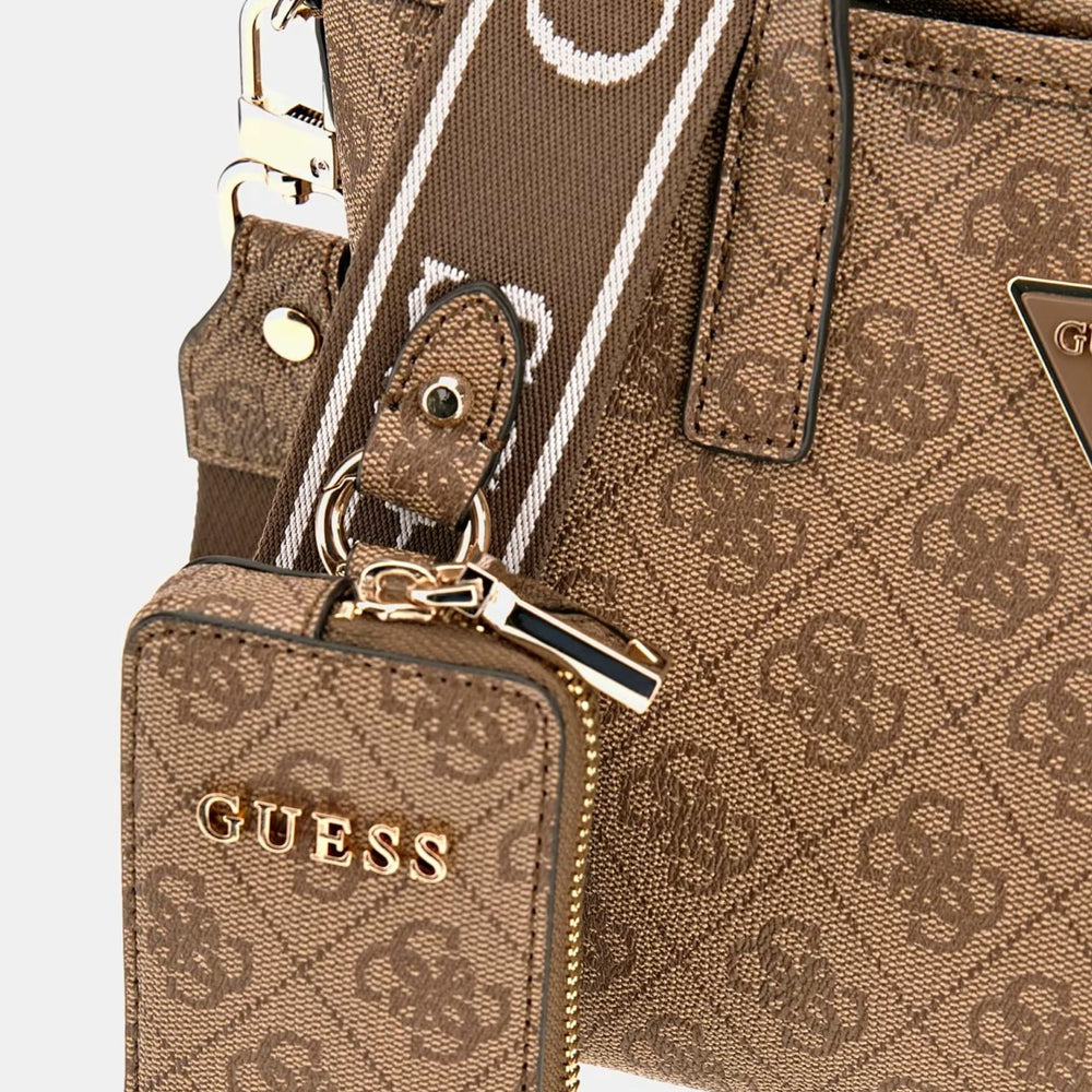 
                      
                        Geanta De Dama GUESS De Mana Cu Logo Imprimat Cu Mini Portofel inclus ACCESORII GUESS   
                      
                    