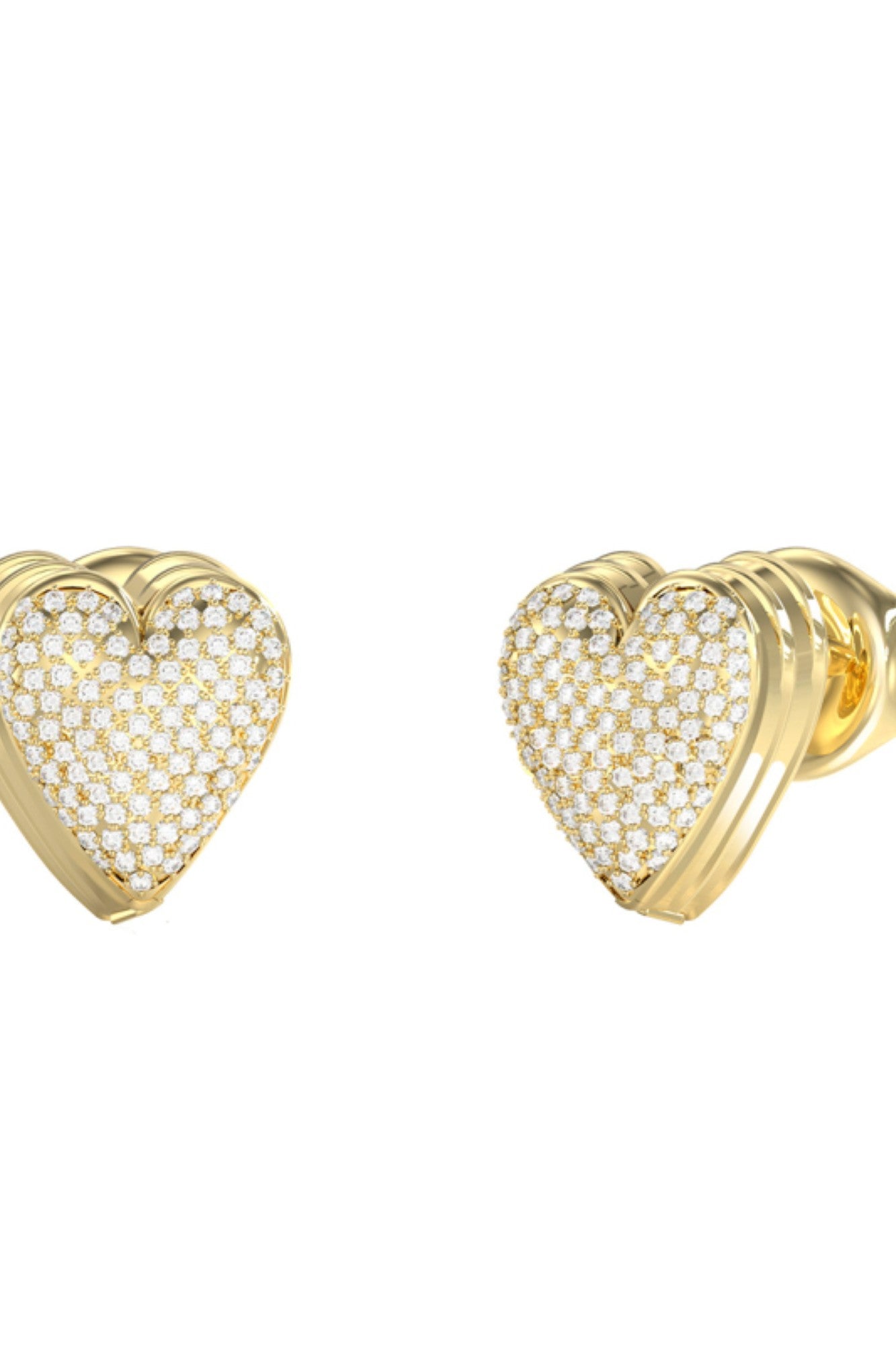 Cercei Guess By Your Side stud cu cristale ACCESORII GUESS