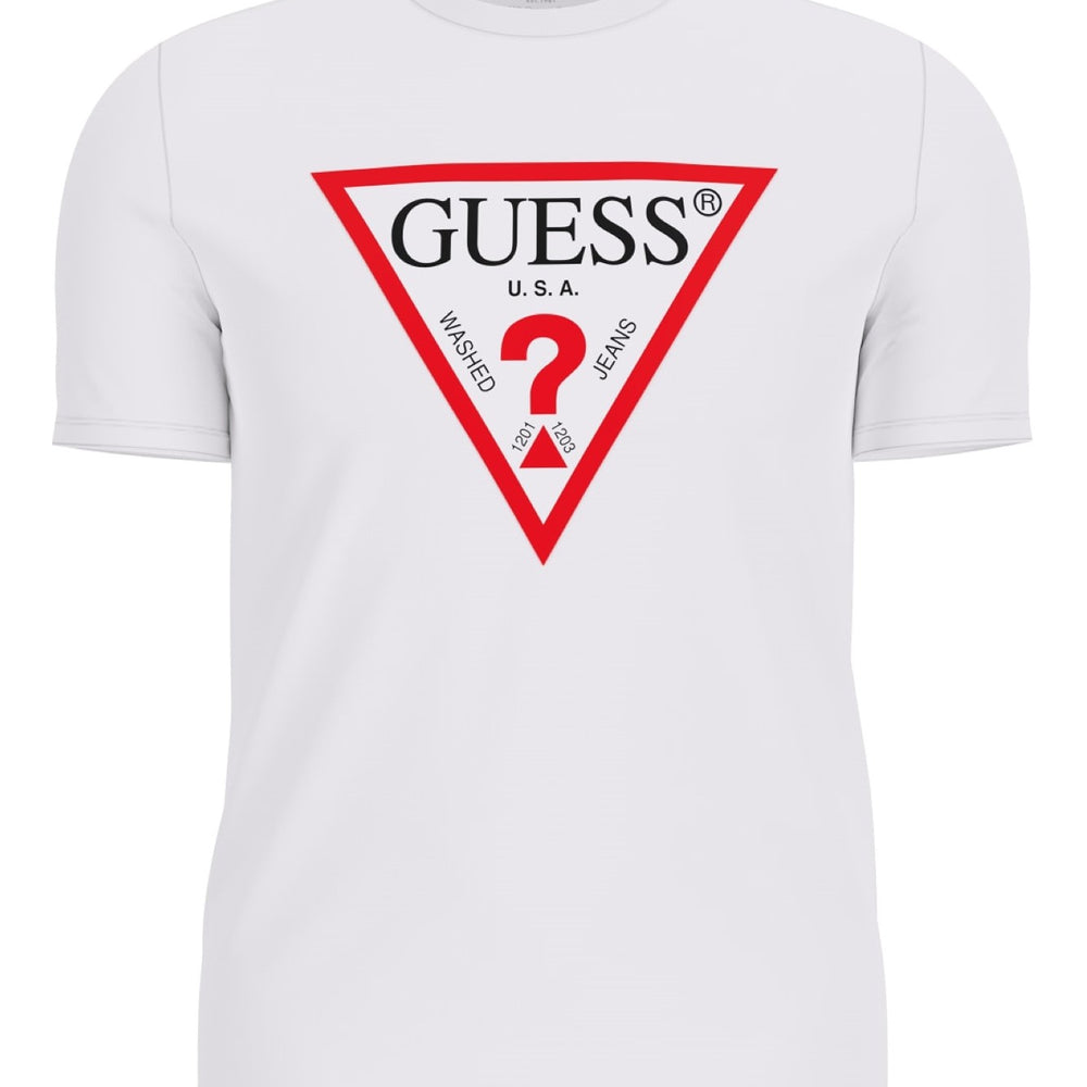 
                      
                        Tricou Barbati GUESS basic cu logo frontal TRICOURI GUESS Alb S 762207883111
                      
                    