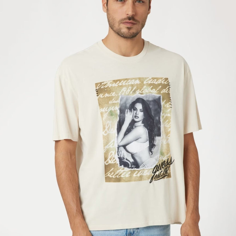 
                      
                        Tricou GUESS de Barbati cu Imprimeu IMBRACAMINTE GUESS Alb XS 762540844291
                      
                    