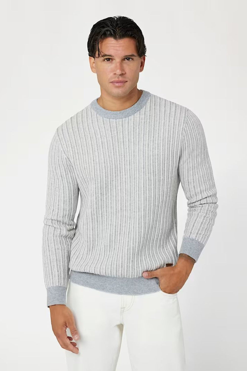 Pulover GUESS de barbati IMBRACAMINTE GUESS Gri XS 762540830246