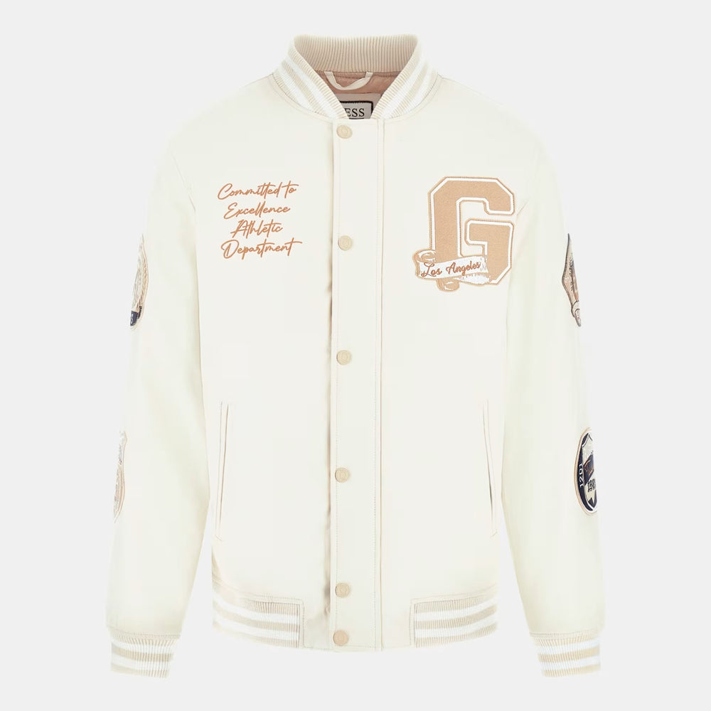 
                      
                        Geaca GUESS De Barbati Bomber Cu Petice IMBRACAMINTE GUESS   
                      
                    