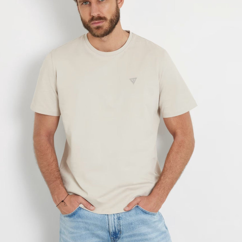 
                      
                        Tricou GUESS casual cu logo triunghiular IMBRACAMINTE GUESS Bej XS 761839136331
                      
                    