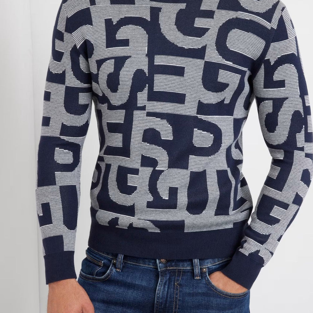 
                      
                        Pulover GUESS cu model geometric IMBRACAMINTE GUESS   
                      
                    