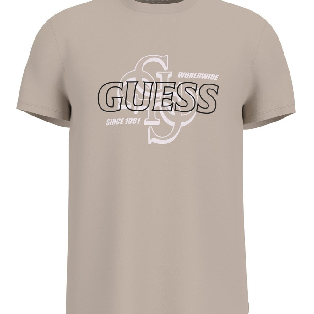 Tricou GUESS de barbati IMBRACAMINTE GUESS Bej XS 762890769765