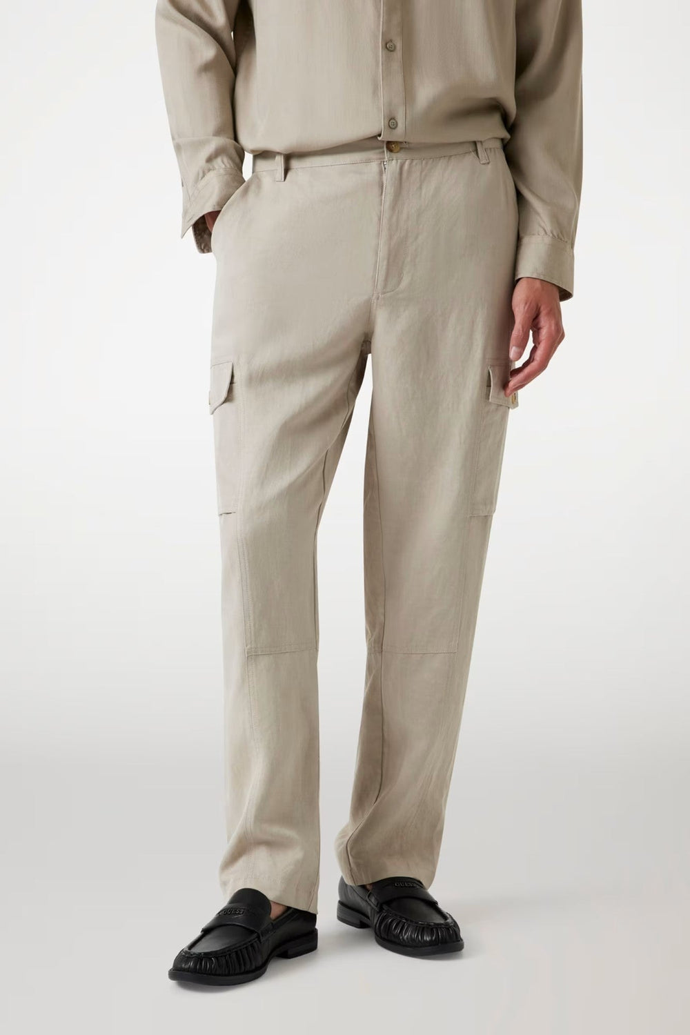 Pantaloni GUESS de Barbati IMBRACAMINTE GUESS Gri 29 762890709601