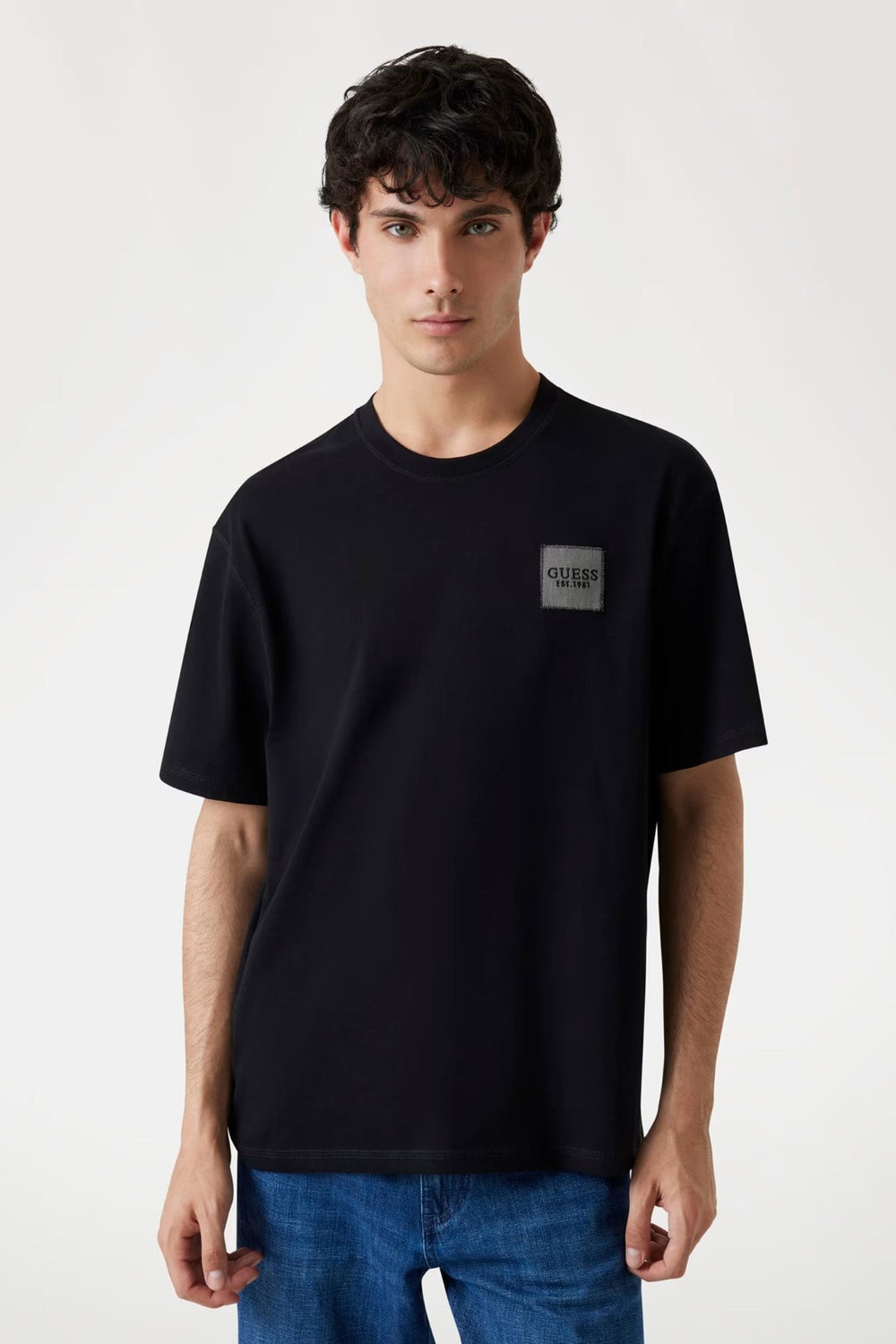 Tricou GUESS de Barbati IMBRACAMINTE GUESS Negru S 762890703445