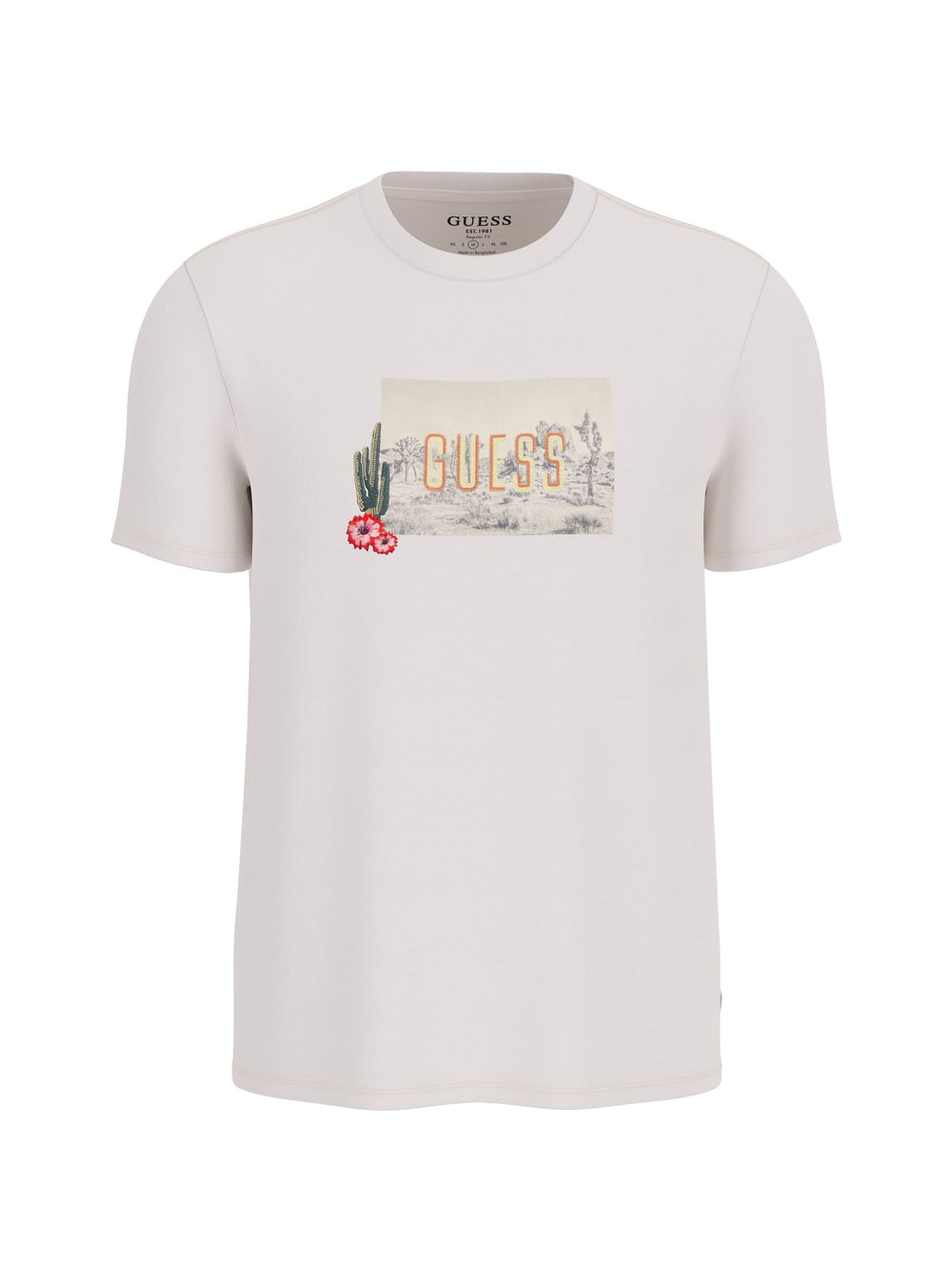 Tricou GUESS de Barbati IMBRACAMINTE GUESS Alb XS 762890709960
