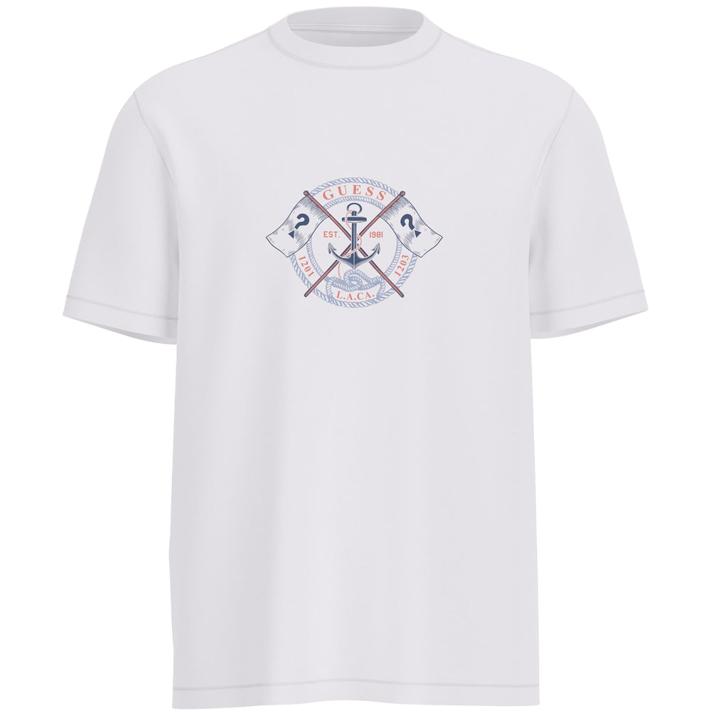 
                      
                        Tricou GUESS de Barbati IMBRACAMINTE GUESS Alb XS 762890704122
                      
                    