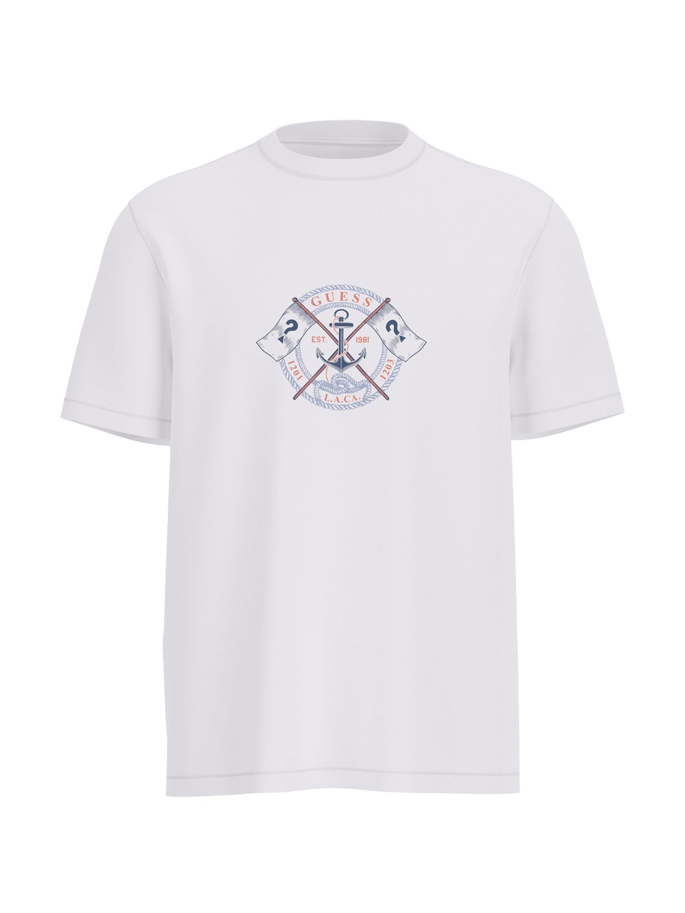 Tricou GUESS de Barbati IMBRACAMINTE GUESS Alb XS 762890704122