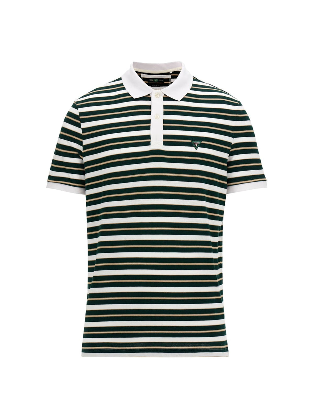 Tricou cu Guler GUESS de Barbati IMBRACAMINTE GUESS Alb S 762890703301