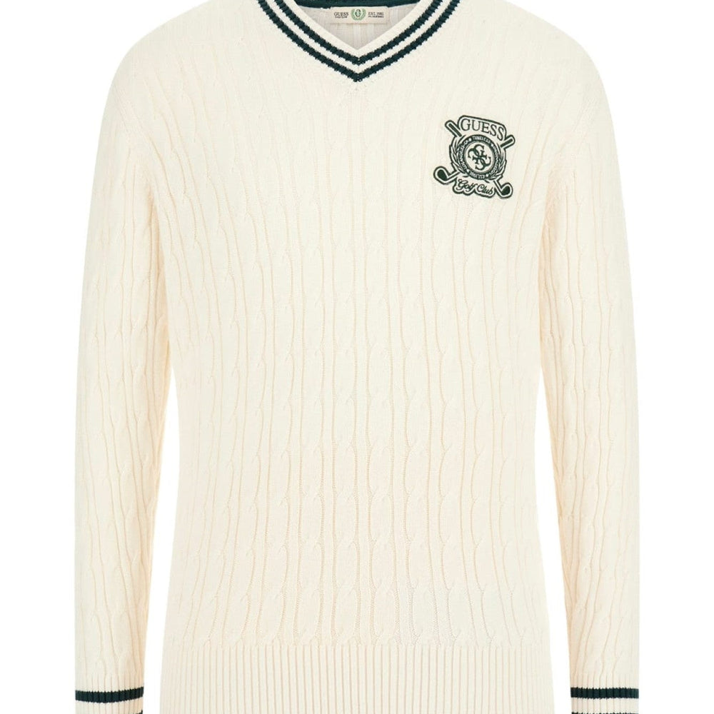 
                      
                        Pulover Guess model cable-knit IMBRACAMINTE GUESS Alb S 762083798634
                      
                    