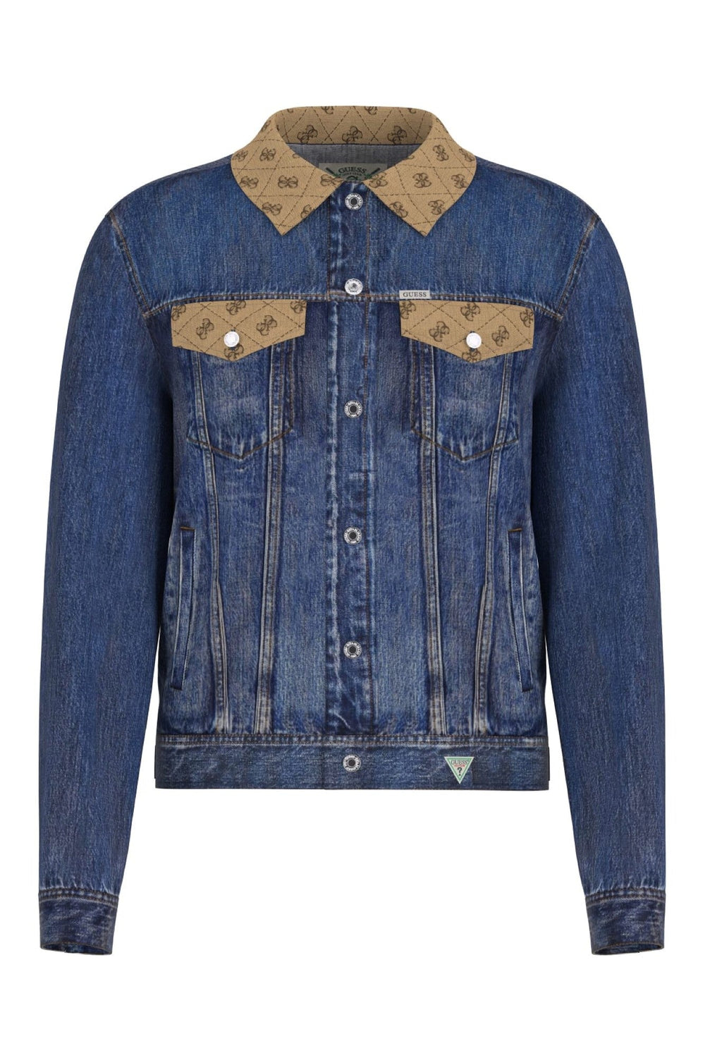 Geaca Denim GUESS de Barbati IMBRACAMINTE GUESS Albastru S 762890705746