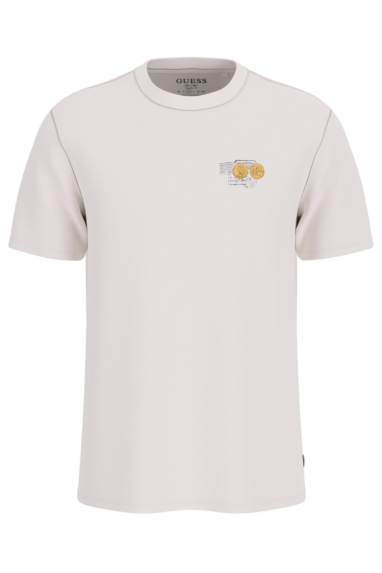 Tricou GUESS de barbati IMBRACAMINTE GUESS Alb S 7621235522612