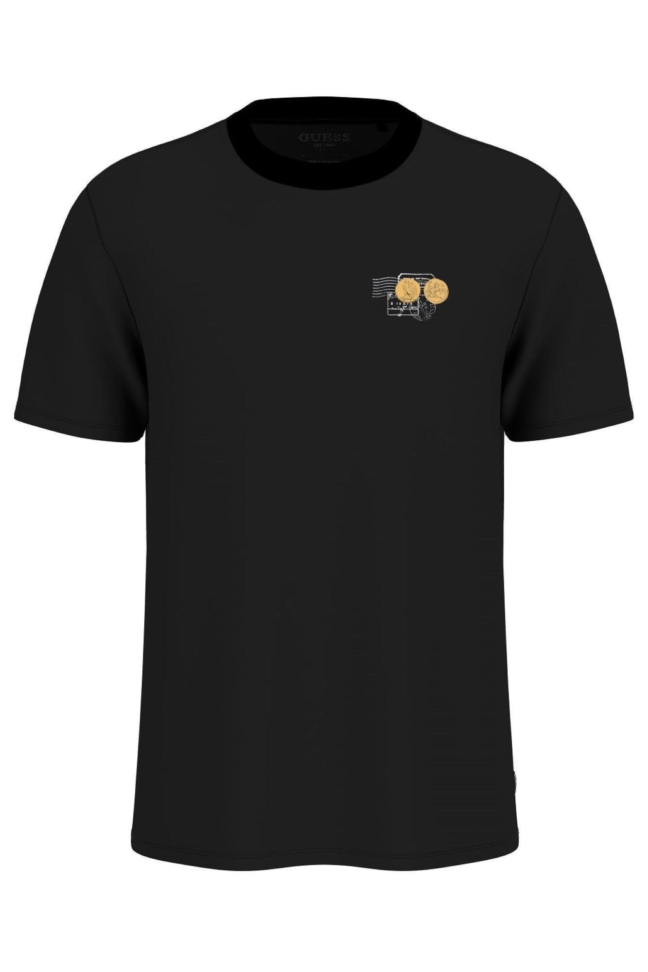 Tricou GUESS de barbati IMBRACAMINTE GUESS Negru S 7625826235745