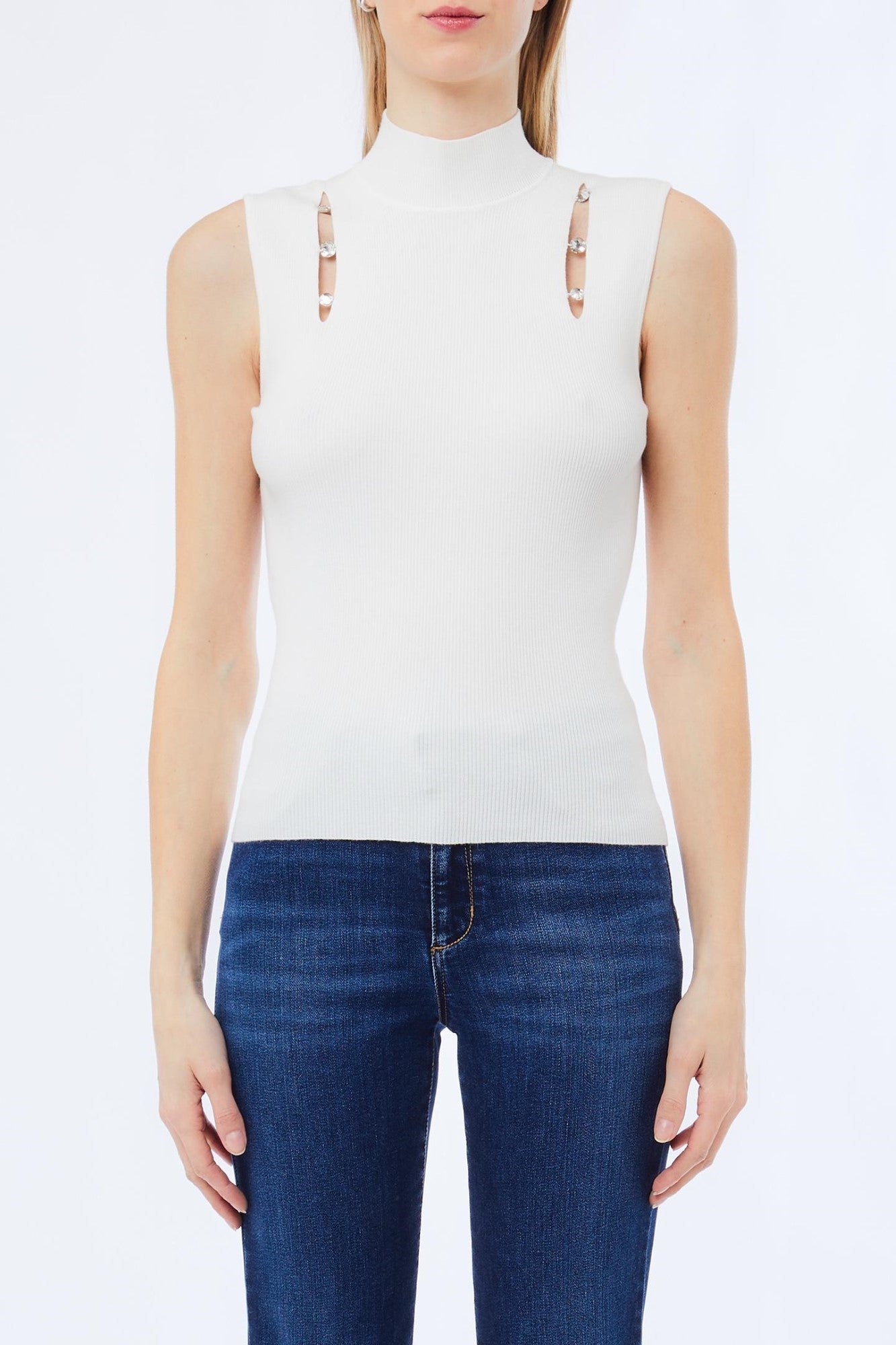 Top LIU JO de Dama IMBRACAMINTE LIU JO Alb XS 805952437722