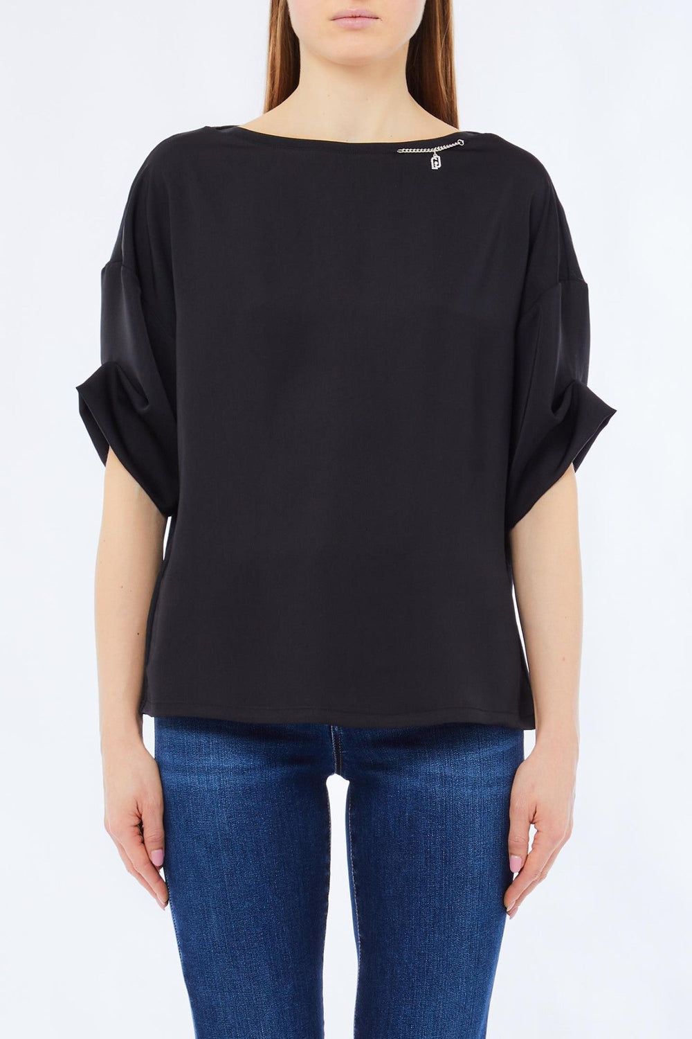 Tricou LIU JO de Dama IMBRACAMINTE LIU JO Negru XS 805952438534