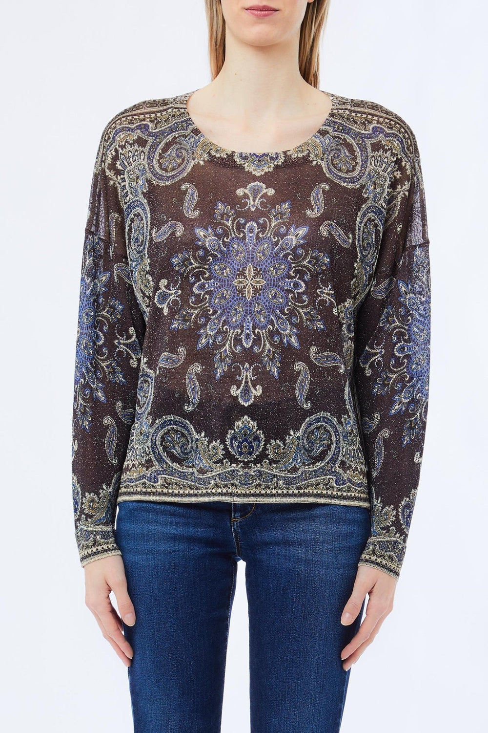 Bluza LIU JO de Dama IMBRACAMINTE LIUJO Albastru XS 805952437930