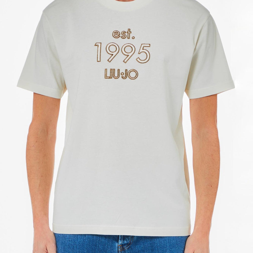Tricou LIU JO de barbati IMBRACAMINTE LIU JO Alb S 805494498116