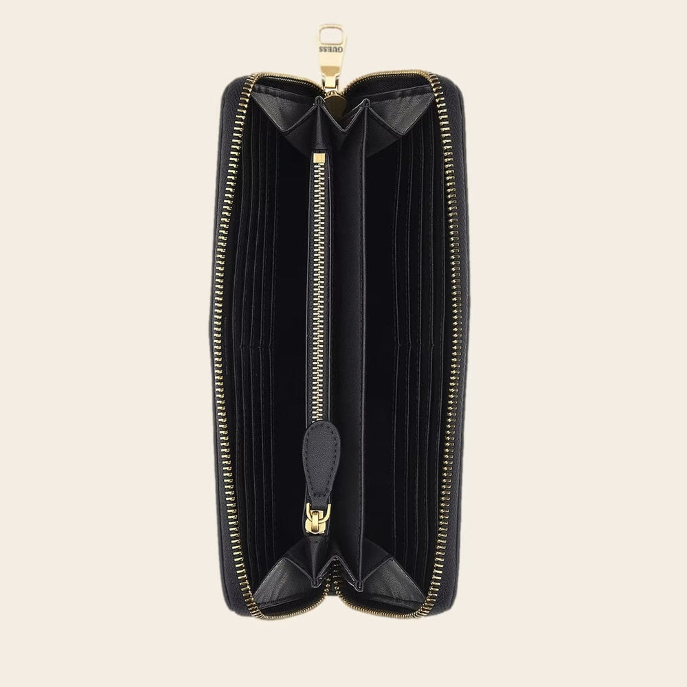 
                      
                        Portofel dama GUESS cu logo metalic ACCESORII GUESS   
                      
                    