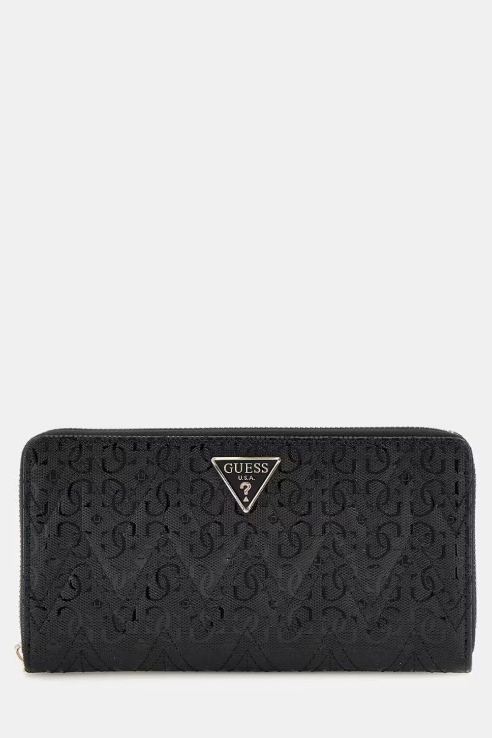 Portofel GUESS de dama cu imprimeu logo GUESS ACCESORII GUESS   