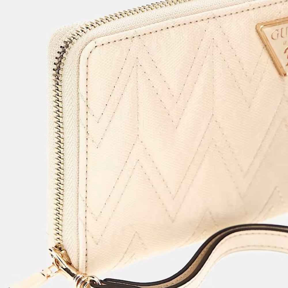 
                      
                        Portofel GUESS de dama cu imprimeu logo GUESS ACCESORII GUESS   
                      
                    