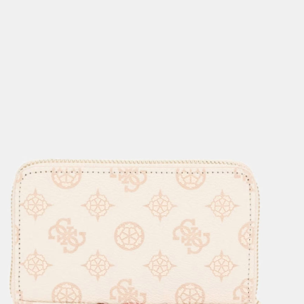 
                      
                        Portofel Dama GUESS Cu Accesoriu Metalic si Logo Imprimat ACCESORII GUESS   
                      
                    