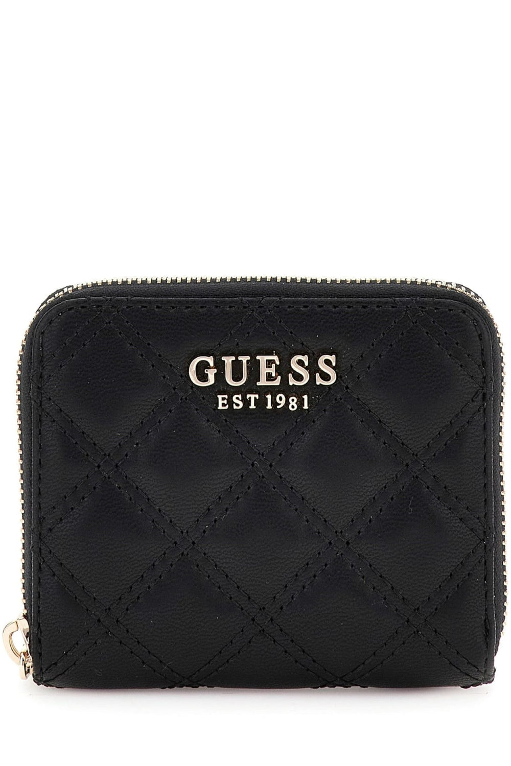 Portofel mic Guess Giully model matlasat ACCESORII GUESS Negru ONE 190231960027