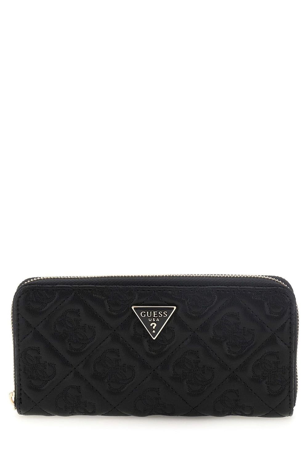 Portofel mare Guess Adelasia 4G cu logo ACCESORII GUESS Negru ONE 190231965138