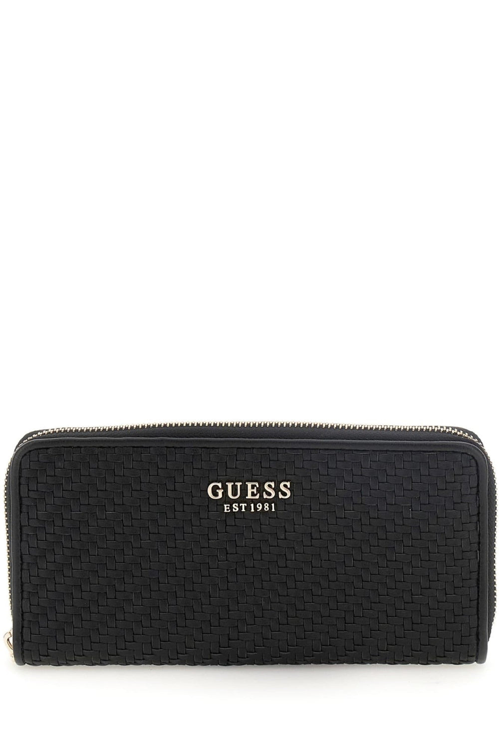 Portofel mare Guess Mirema impletit ACCESORII GUESS Negru ONE 190231960751