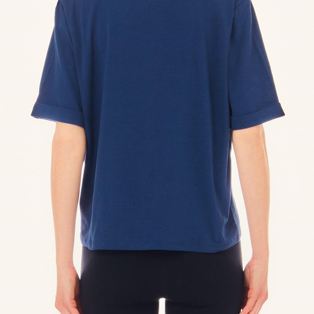 
                      
                        Tricou LIU JO de dama cu decolteu in v IMBRACAMINTE LIU JO   
                      
                    