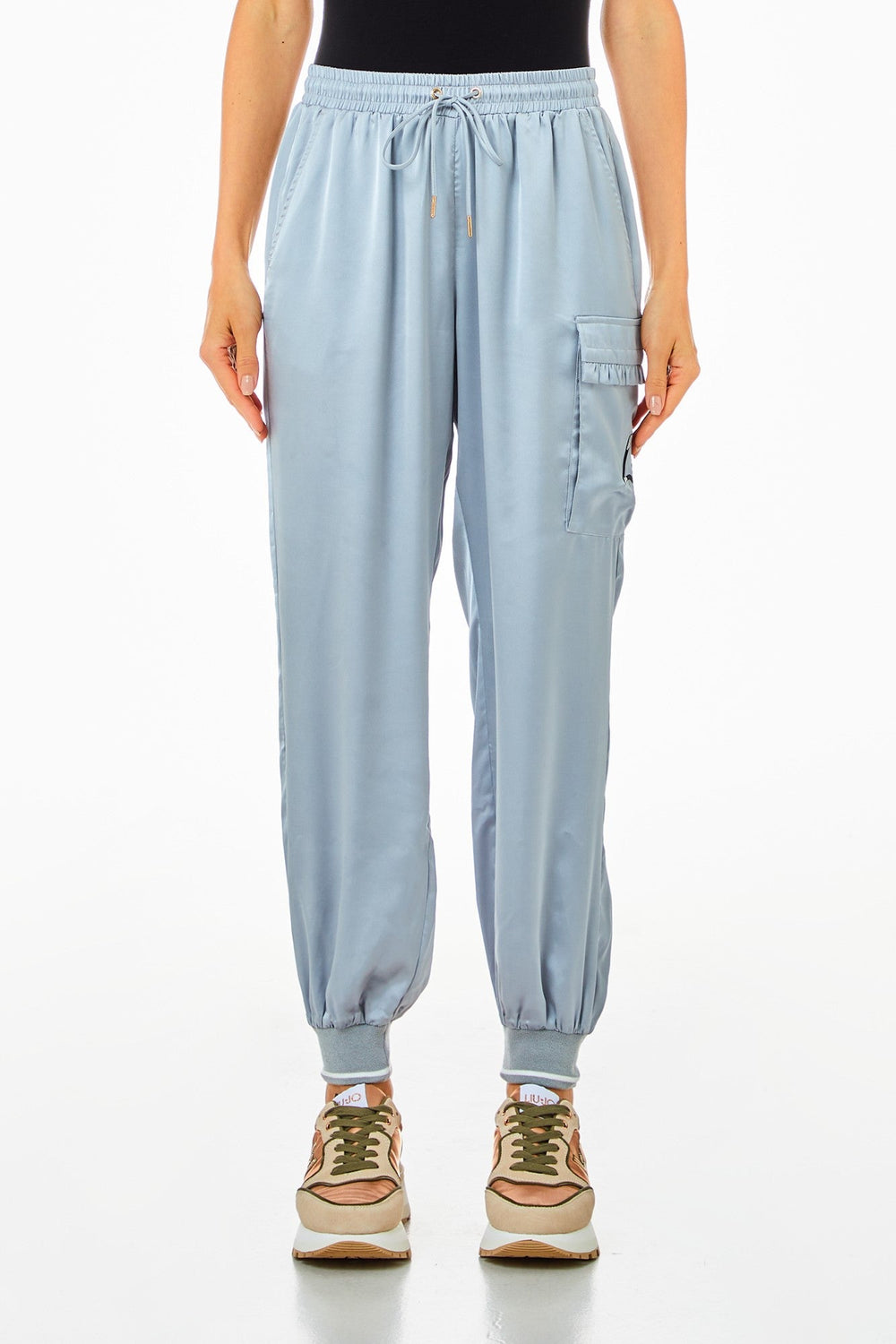 Pantaloni LIU JO de dama IMBRACAMINTE LIU JO Albastru XS 805494487722