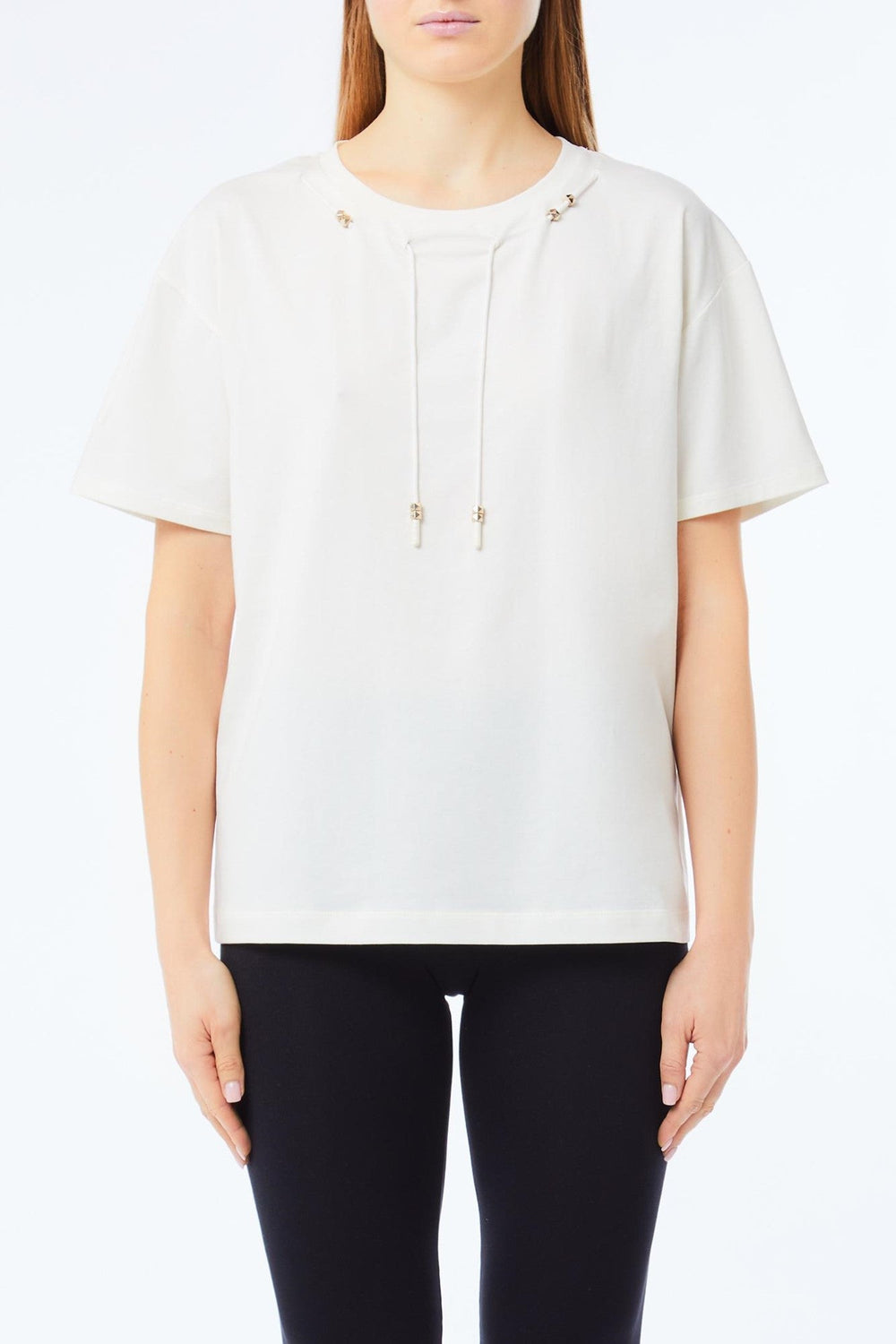 Tricou LIU JO de Dama IMBRACAMINTE LIU JO Alb XS 805952403679