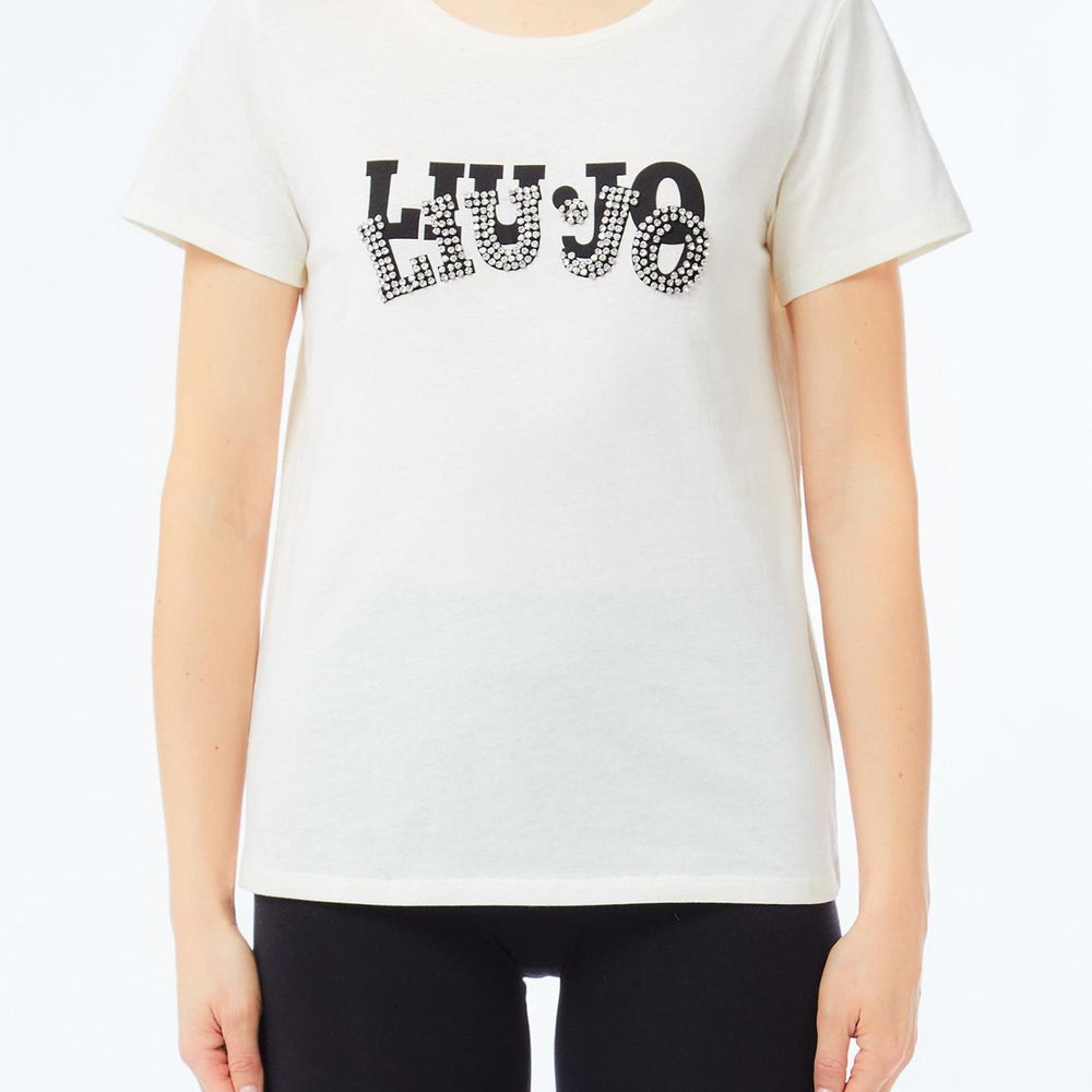 Tricou LIU JO de Dama IMBRACAMINTE LIUJO Alb XS 805952403693