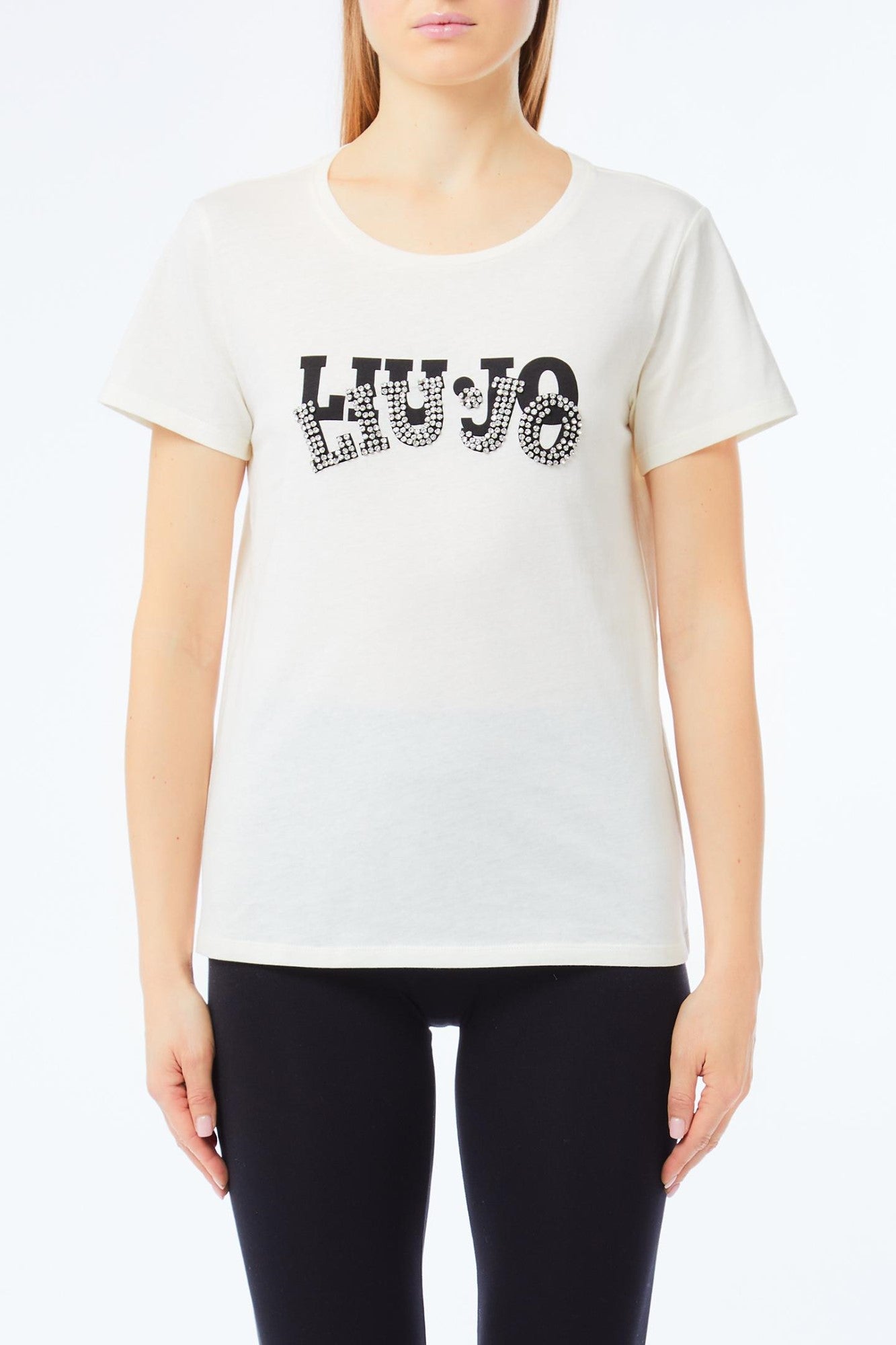 Tricou LIU JO de Dama IMBRACAMINTE LIUJO Alb XS 805952403693