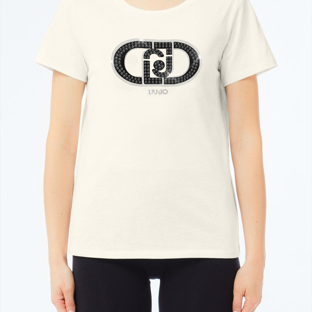 Tricou LIU JO de Dama IMBRACAMINTE LIUJO Bej XS 805952427502