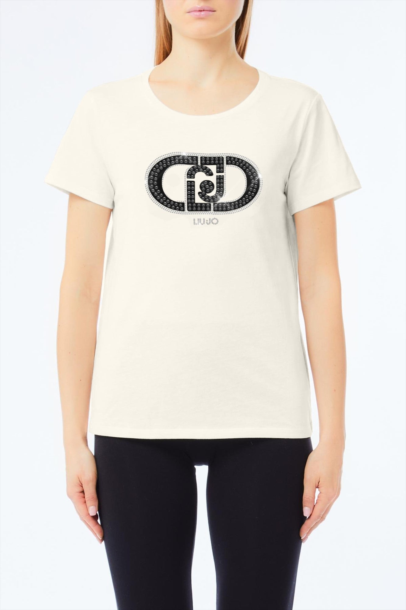 Tricou LIU JO de Dama IMBRACAMINTE LIUJO Bej XS 805952427502