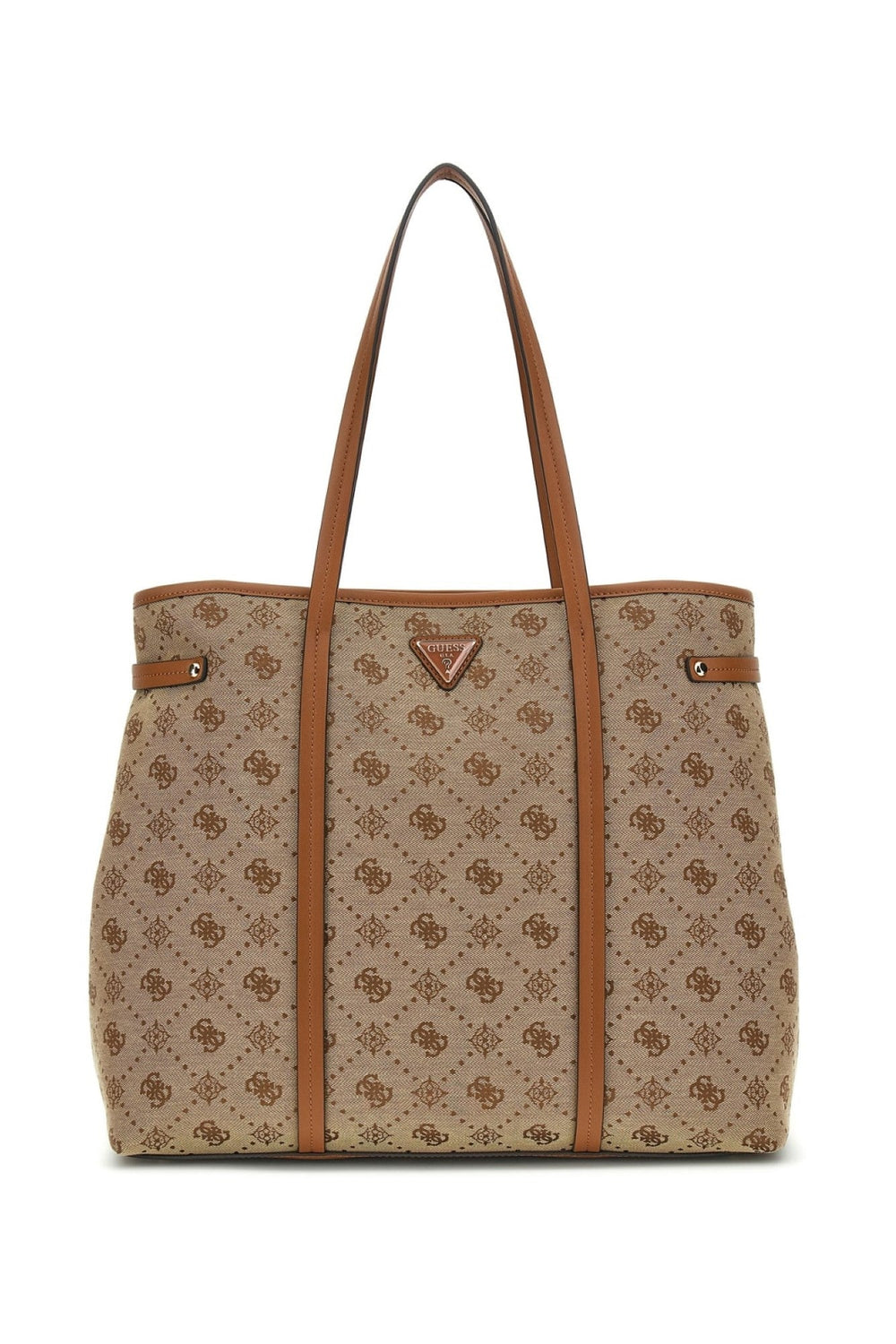 Geanta tote Guess Neda 4G cu logo Peony GENTI GUESS Maro ONE 190231975519