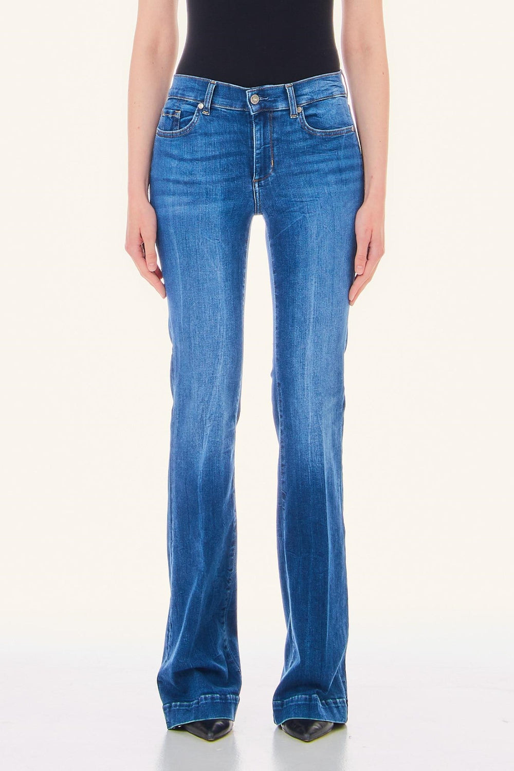 Pantaloni LIU JO denim IMBRACAMINTE LIU JO Albastru 30 805494460811